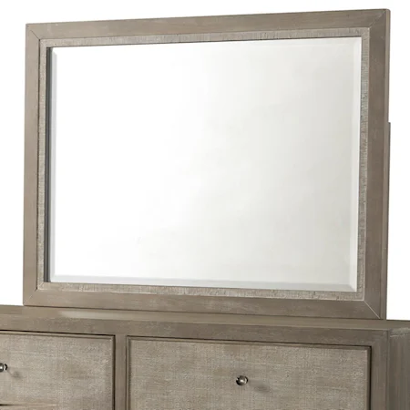 Transitional Dresser Mirror